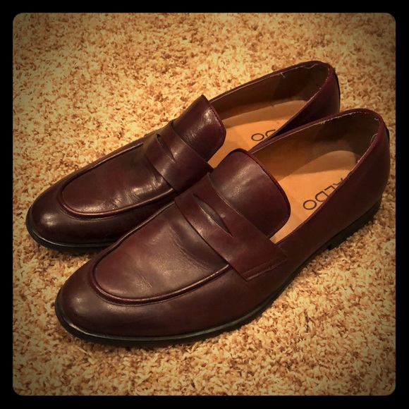 aldo penny loafers